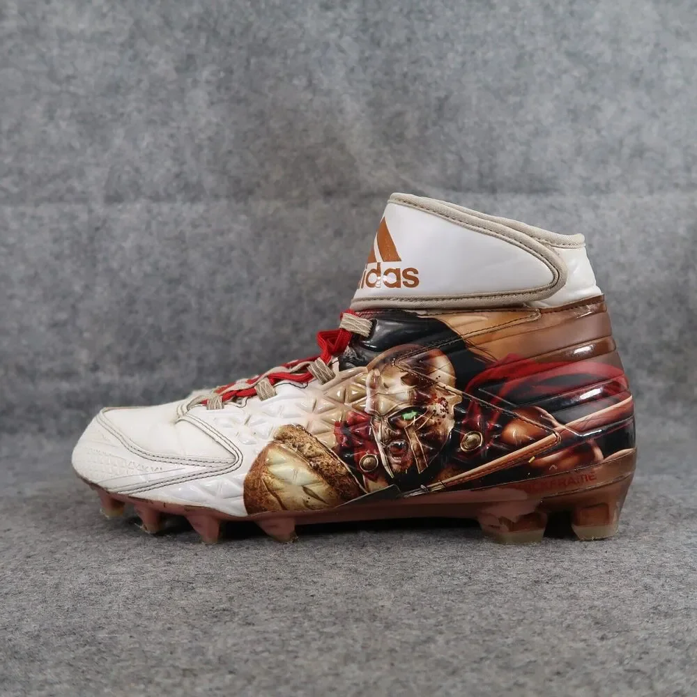 Adidas Shoes Mens 11.5 Cleats Football Freak x Carbon High Uncage Spartan Sport